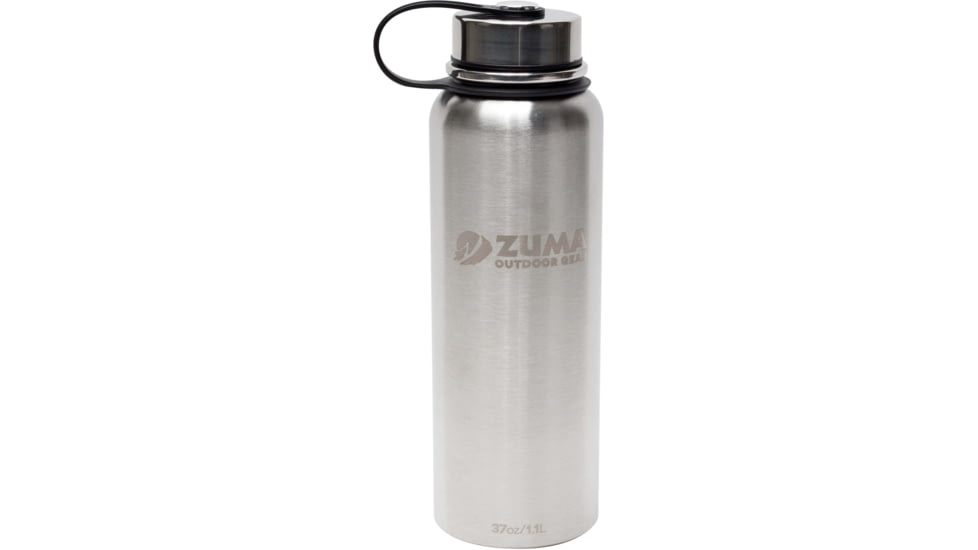 Major Outdoors Zuma Vacuum Sealed Insulated Bottle, 1100 ml, Chrome, 02-1234011000