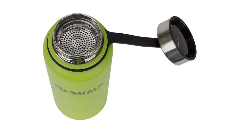 Major Outdoors Zuma Vacuum Sealed Insulated Bottle, 1100 ml, HI VIZ Green, 02-1234010000