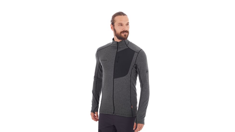Mammut Aconcagua Light Midlayer Jacket - Mens, Black, Large, 1014-00033-0001-115