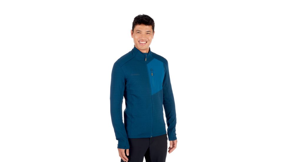 Mammut Aconcagua Light ML Jacket, Poseidon Melange, XL, 1014-00032-50135-116