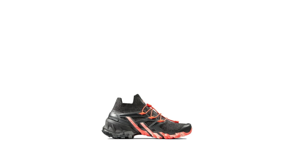 Mammut Aegility Pro Mid Hiking Shoes - Women's, 9.5 US, Black Dark Salmon, 3030-04610-00719-1080
