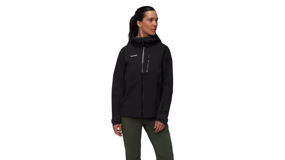 Mammut Alto Guide HS Hooded Jacket - Womens, Black, S, 1010-29571-0001-113