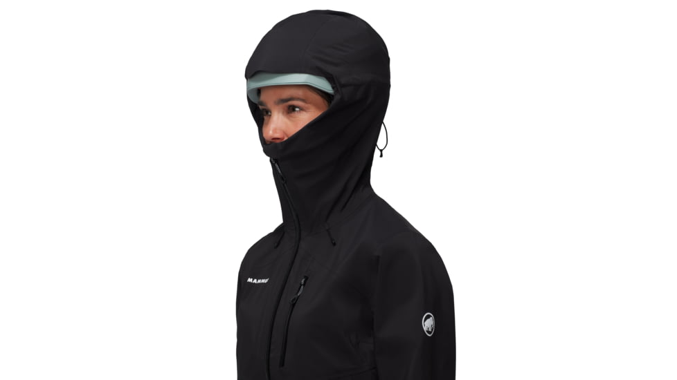Mammut Alto Guide HS Hooded Jacket - Womens, Black, S, 1010-29571-0001-113