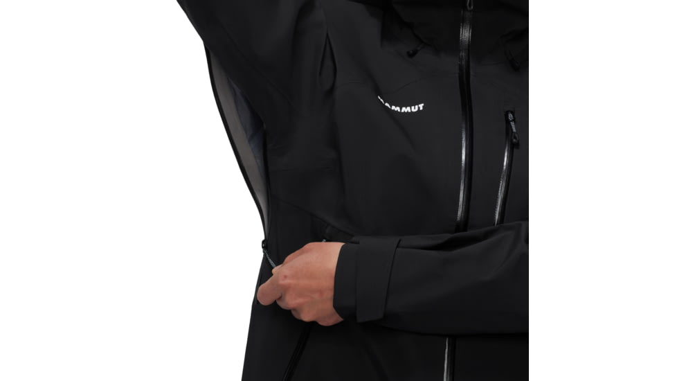 Mammut Alto Guide HS Hooded Jacket - Womens, Black, S, 1010-29571-0001-113