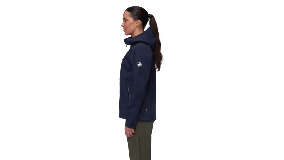Mammut Alto Guide HS Hooded Jacket - Womens, Marine, S, 1010-29571-5118-113