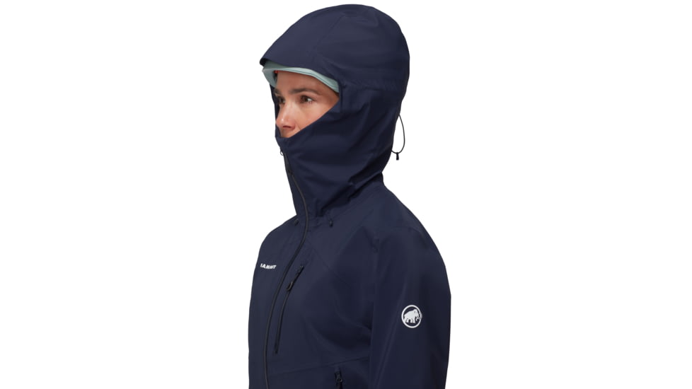 Mammut Alto Guide HS Hooded Jacket - Womens, Marine, S, 1010-29571-5118-113