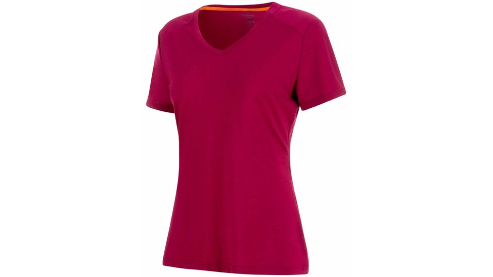 Mammut Alvra T-Shirt - Womens, Beet, Large, 1017-00161-3490-115