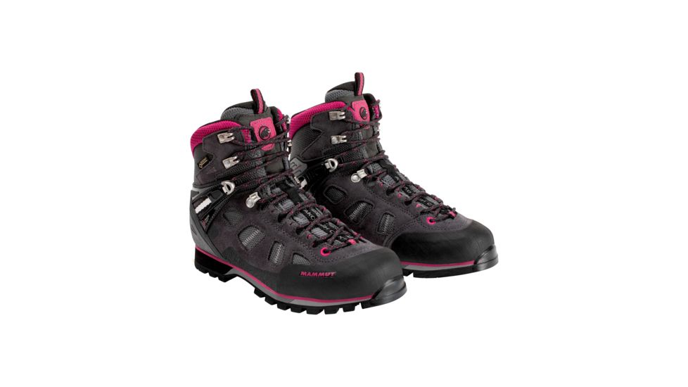 Mammut Ayako High GTX Backpacking Boots - Womens, Dark Titanium/Dark Pink, 9.5 US, 3020-05440-00294-1080