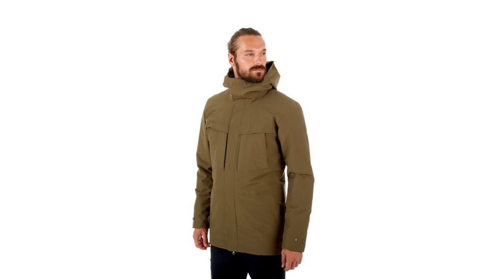 Mammut Chamuera Hardshell Thermo Hooded Parka - Mens, Iguana, S, 1010-26400-4584-113