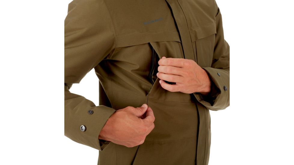 Mammut Chamuera Hardshell Thermo Hooded Parka - Mens, Iguana, S, 1010-26400-4584-113