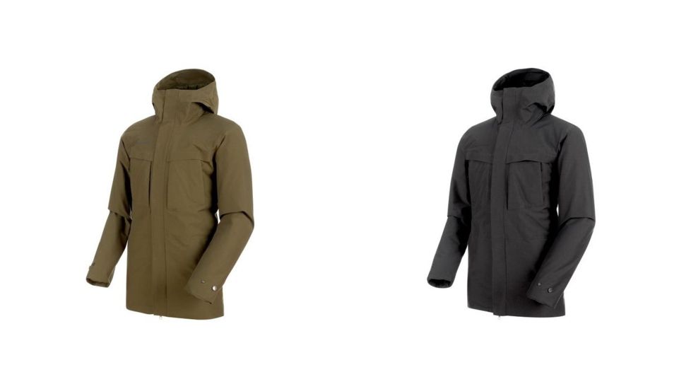 Mammut Chamuera Hardshell Thermo Hooded Parka - Men's, Iguana, Phantom