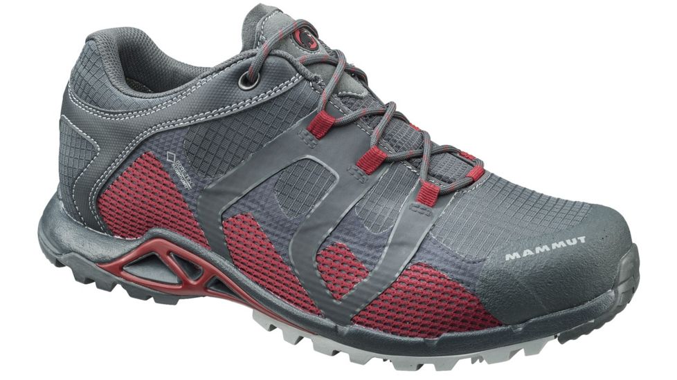 Mammut Comfort Low GTX Hiking Shoes - Men's, Graphite/Dark Lava, Medium, 12, 373290