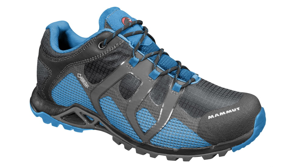 Mammut Comfort Low GTX Hiking Shoes - Men's, Graphite/Skyblue, Medium, 7.5 US, 213992