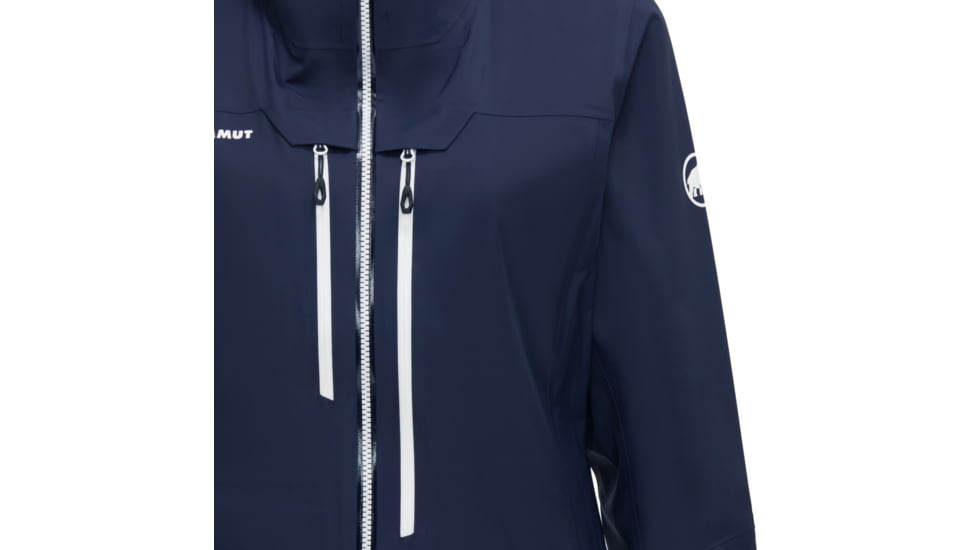 Mammut Haldigrat Air HS Hooded Jacket - Womens, Marine/White, Large, 1010-30390-5899-115