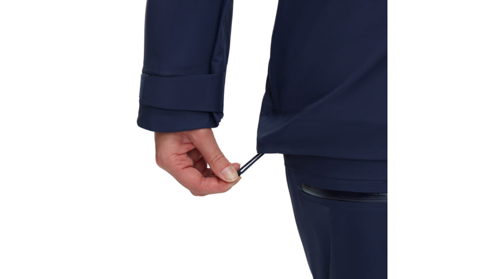 Mammut Haldigrat Air HS Hooded Jacket - Womens, Marine/White, Large, 1010-30390-5899-115