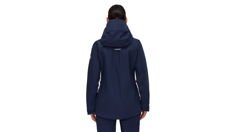 Mammut Haldigrat Air HS Hooded Jacket - Womens, Marine/White, Large, 1010-30390-5899-115