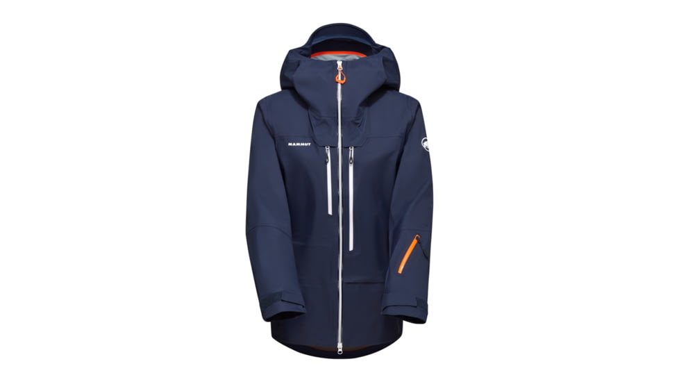 Mammut Haldigrat Air HS Hooded Jacket - Womens, Marine/White, Large, 1010-30390-5899-115