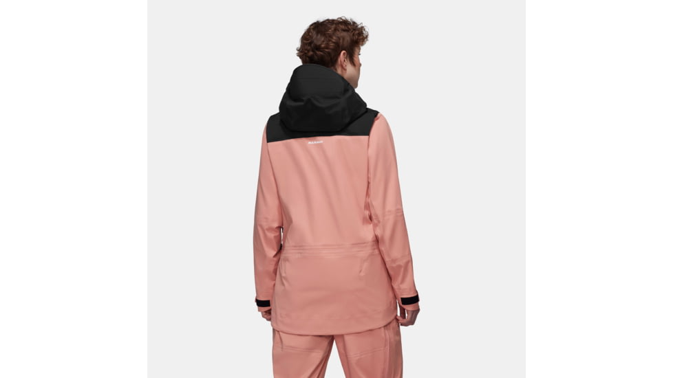 Mammut Haldigrat HS Hooded Jacket - Womens, Quartz Dust/Black, Large, 1010-30371-3784-115