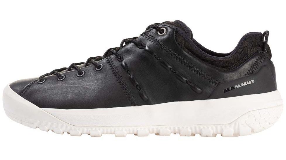 Mammut Hueco Advanced Low Approach Shoes - Womens, Black/Bright White, 6 US, 3020-06320-00226-1045