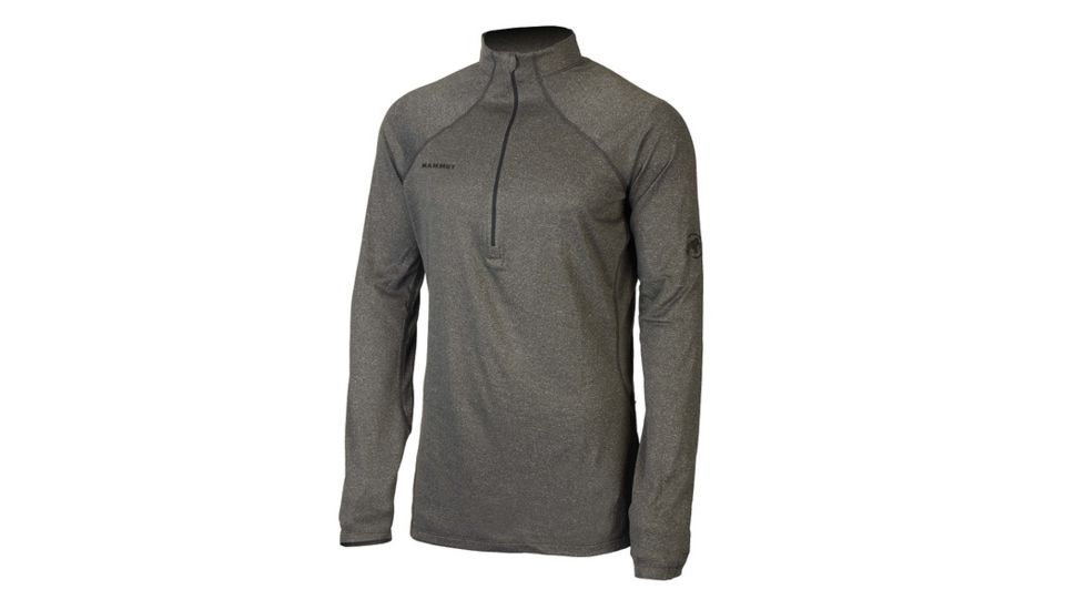 Mammut Klamath Half Zip Longsleeve Shirt Graphite Melange Large 1050-01151-0397-115