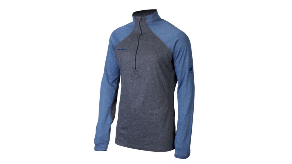 Mammut Klamath Half Zip Longsleeve Shirt Marine Melange-Ultramarine Melange Medium 1050-01151-5985-114