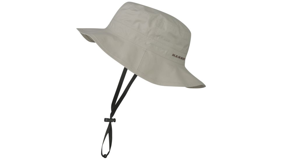 Mammut Machu DryTech Hat - Men's-Dark Beige-L/XL