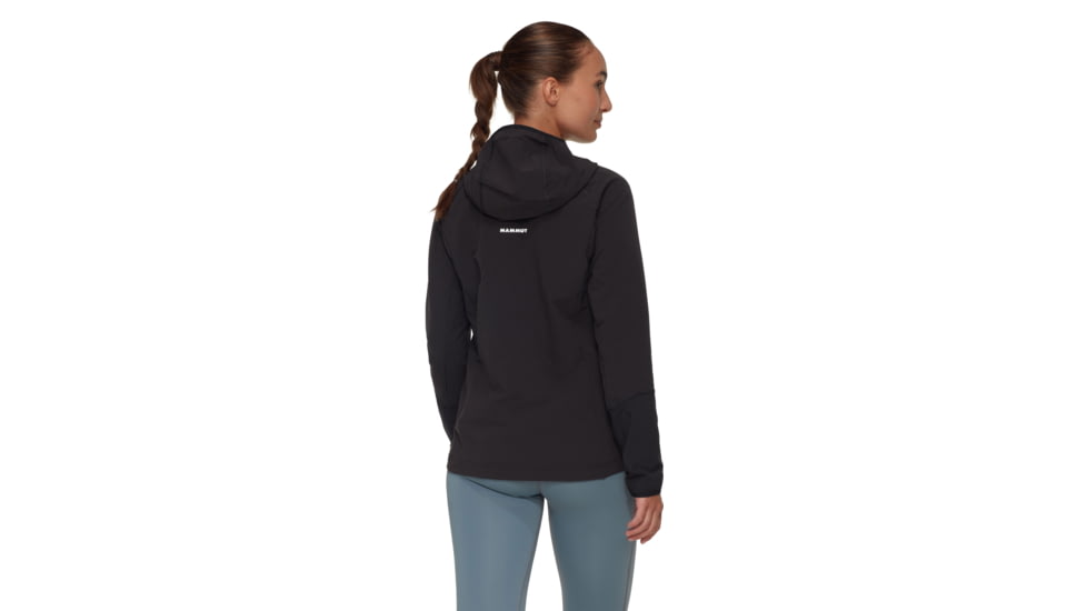 Mammut Madris Light ML Half Zip Hoody - Womens, Black, XS, 1014-06060-0001-112