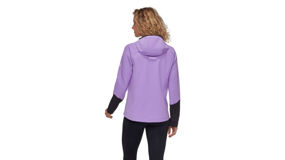 Mammut Madris Light ML Half Zip Hoody - Womens, Lavandin-Black, M, 1014-06060-6441-114