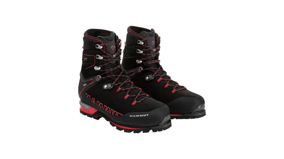 Mammut Magic Guide High GTX Mountaineering Boots - Mens, Black/Inferno, 10 US, 3010-00750-0575-1090