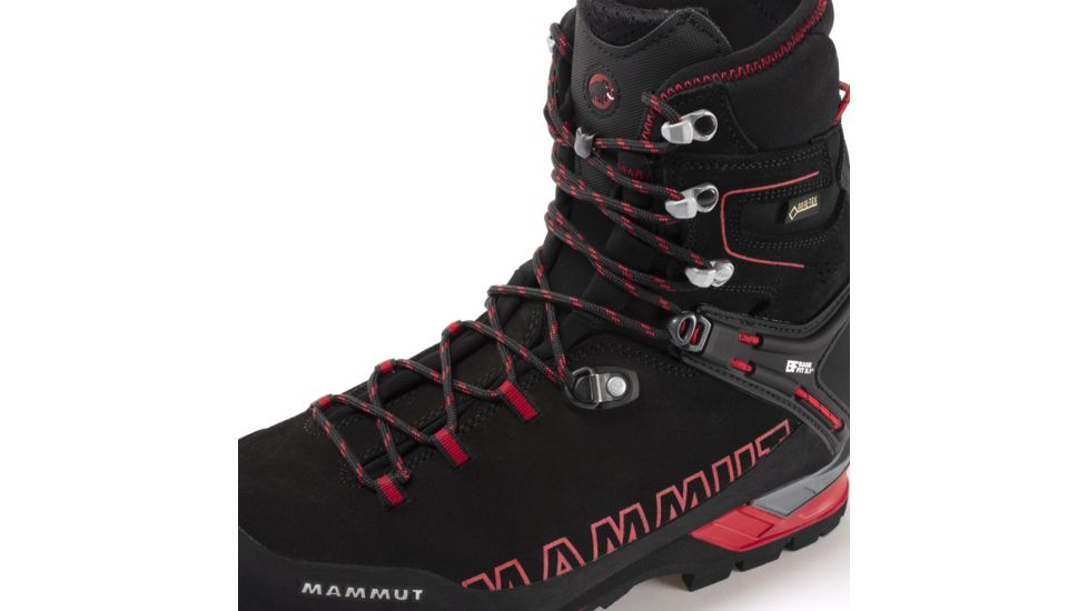 Mammut Magic Guide High GTX Mountaineering Boots - Mens, Black/Inferno, 10 US, 3010-00750-0575-1090
