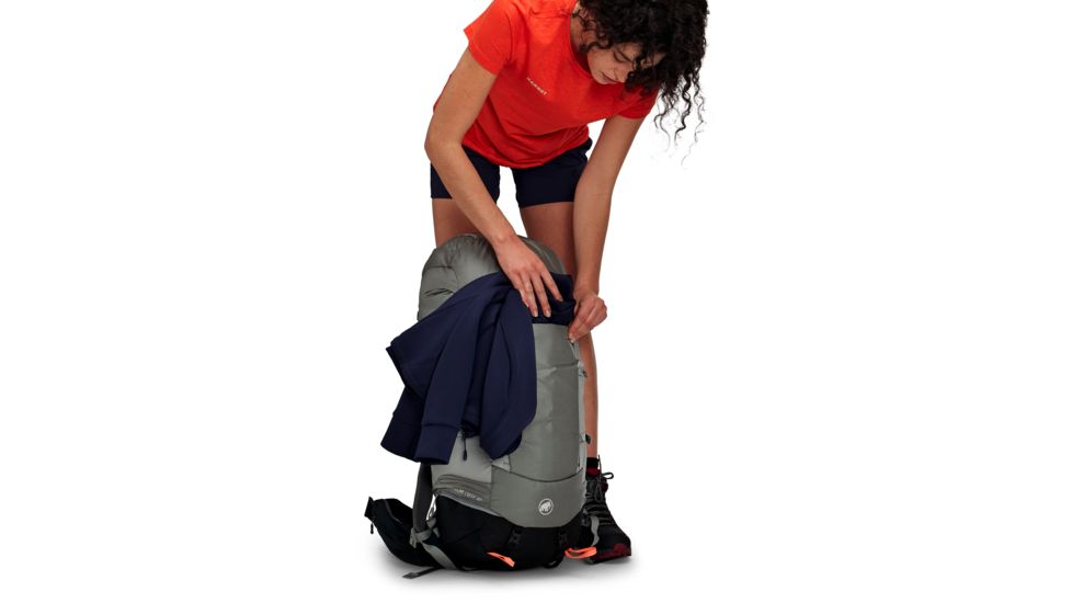 Mammut Lithium Crest 40+7L Backpack, Granite/Black, 40+7L, 2530-03561-00087-1041