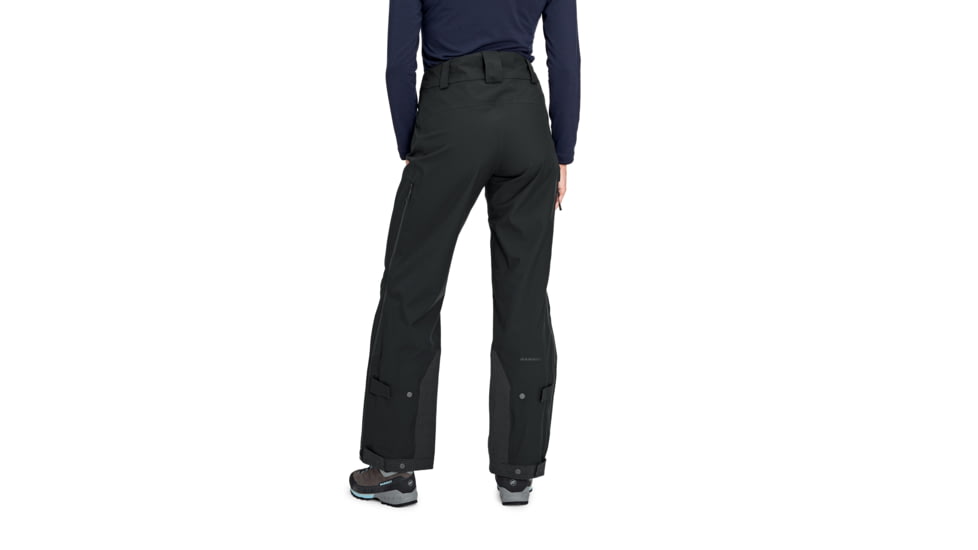 Mammut Masao Hardshell Pants - Womens, Black, US 8, 1020-12380-0001-38-10