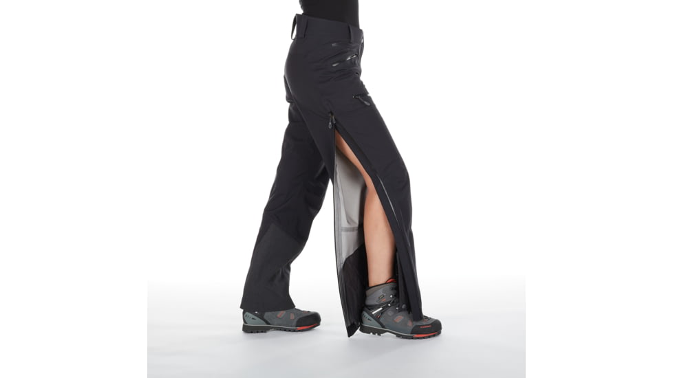 Mammut Masao Hardshell Pants - Womens, Black, US 8, 1020-12380-0001-38-10
