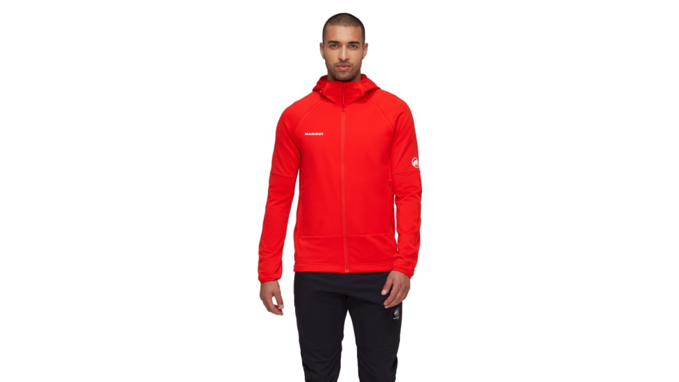 Mammut Massone ML Hooded Jacket - Mens, Mammut Red, M, 1014-06190-3778-114