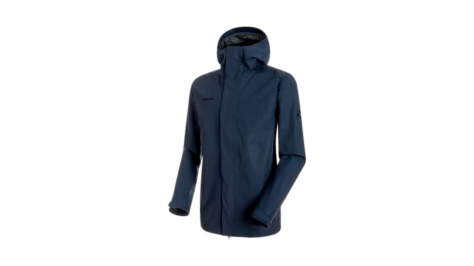 Mammut Mens Chamuera HS Hooded Jacket, Marine, Large, 1010-26070-5118-115