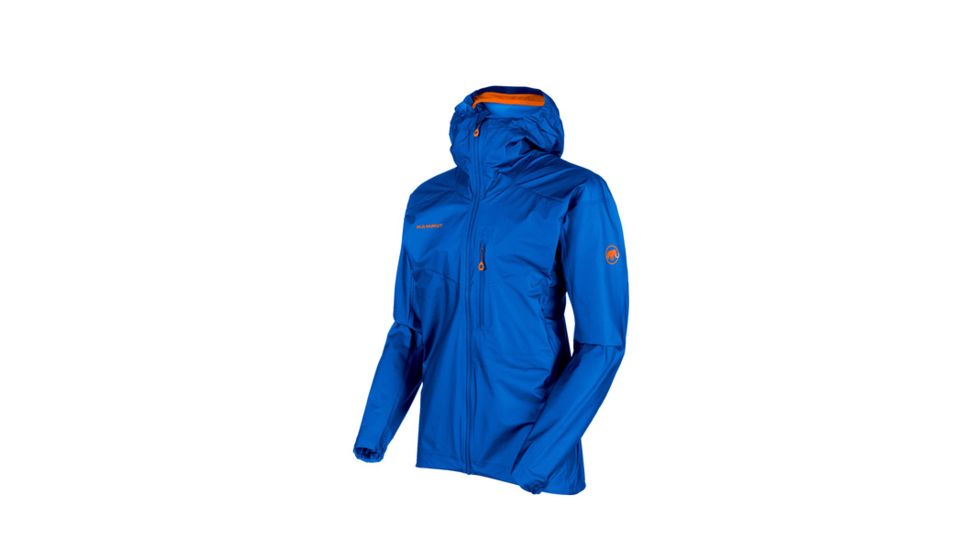Mammut Mens Nordwand Light HS Hooded Jacket, Ice, Medium, 1010-25950-5072-114