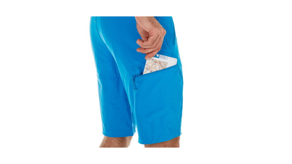 Mammut Mens Runbold Shorts, Imperial, US 28 Waist, 1020-06873-5528-44-10