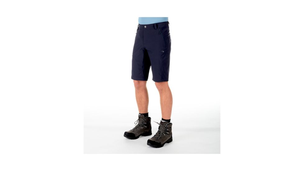 Mammut Mens Runbold Shorts, Marine, US 28 Waist, 1020-06873-5118-44-10