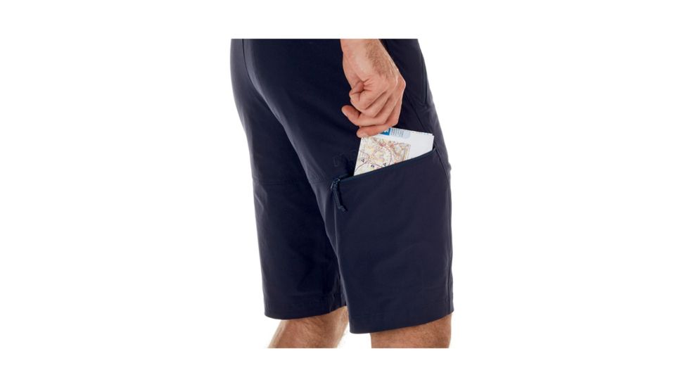 Mammut Mens Runbold Shorts, Marine, US 28 Waist, 1020-06873-5118-44-10