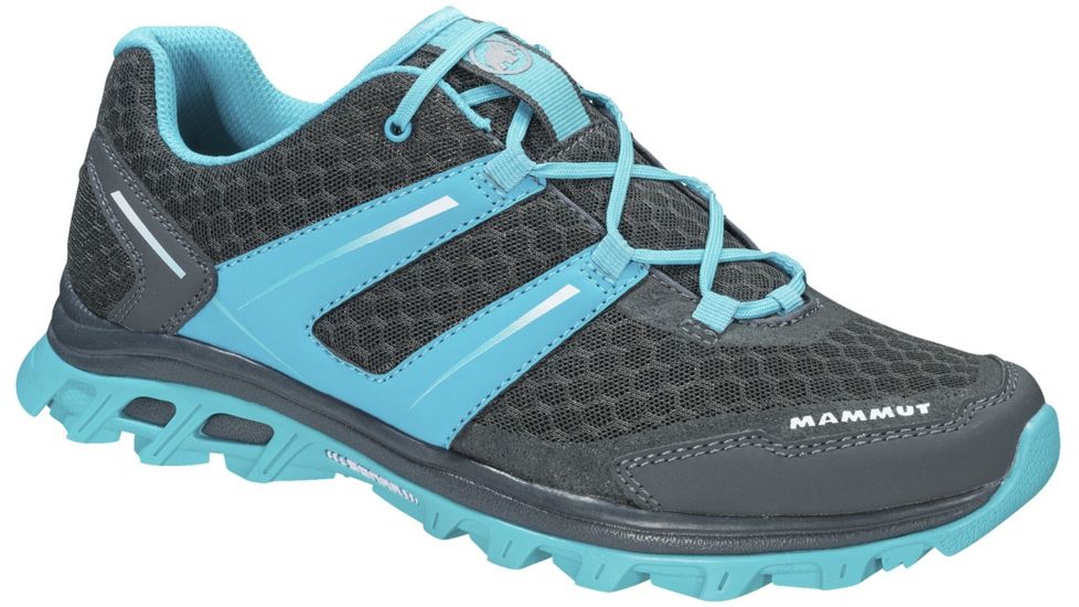 Mammut MTR 71 Trail Low Trail Running Shoe - Women's-Graphite/Light Pacific-Medium-6