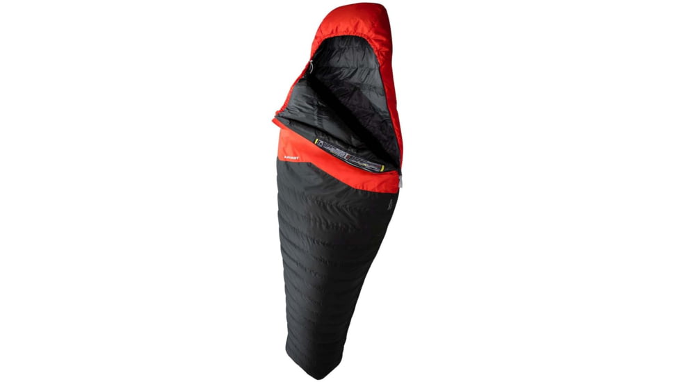 Mammut Nordic Down 3-Season Sleeping Bag, 23 F, Graphite Fire, 180 cm, 2410-02410-0128-180-2