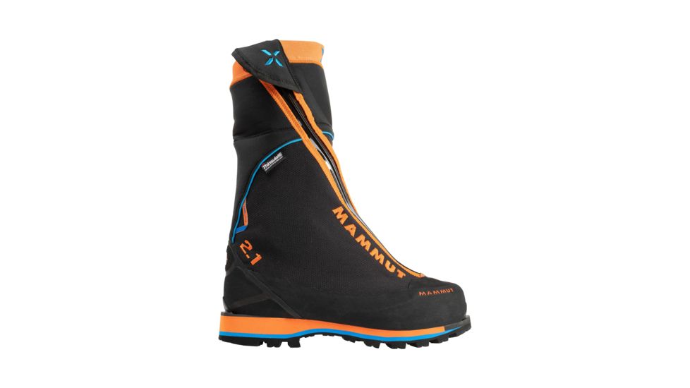 Mammut Nordwand 2.1 High Mountaineering Boots, Black/Sunrise, 8 US, 3010-00721-00027-1070