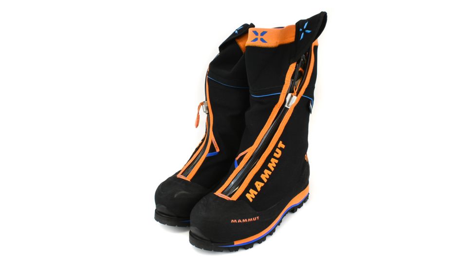 Mammut Nordwand 2.1 High Mountaineering Boots, Black/Sunrise, 9 US, 3010-00721-00027-1080