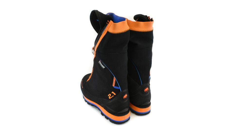 Mammut Nordwand 2.1 High Mountaineering Boots, Black/Sunrise, 9 US, 3010-00721-00027-1080