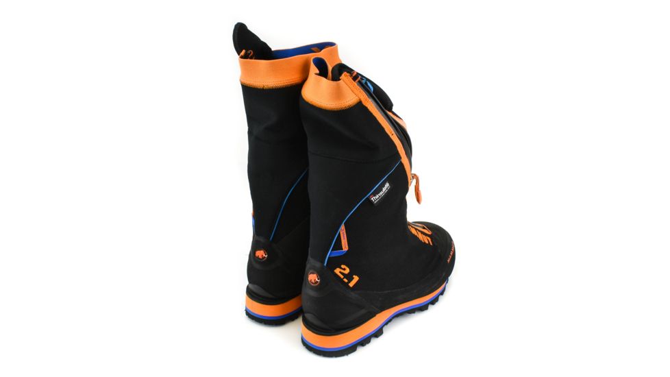 Mammut Nordwand 2.1 High Mountaineering Boots, Black/Sunrise, 9 US, 3010-00721-00027-1080