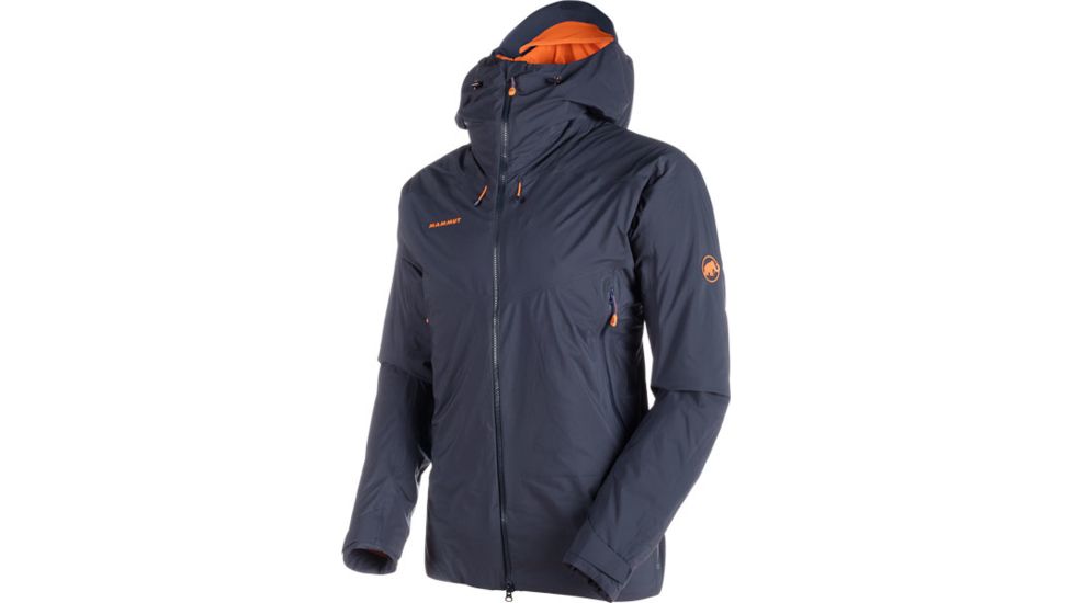 Mammut Nordwand Hardshell Thermo Hooded Jacket - Mens, Night, 2XL, 1010-24750-5924-117