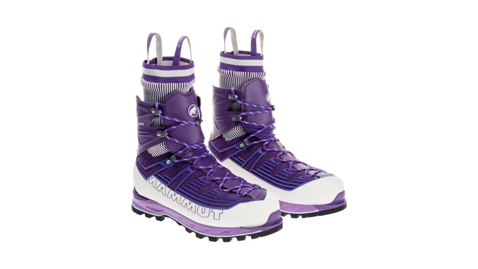 Mammut Nordwand Knit High GTX Mountaineering Boots - Womens, Dark Dawn/Soft White, 8.5 US, 3010-00950-6355-1070