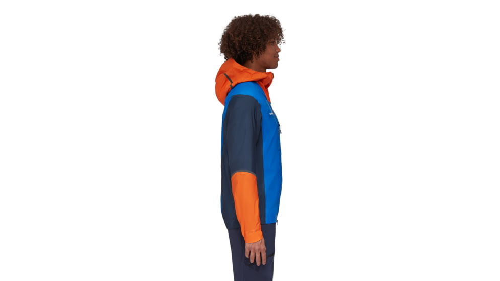 Mammut Nordwand Light HS Hooded Jacket - Mens, Azurit/Night, Medium, 1010-28670-50404-114