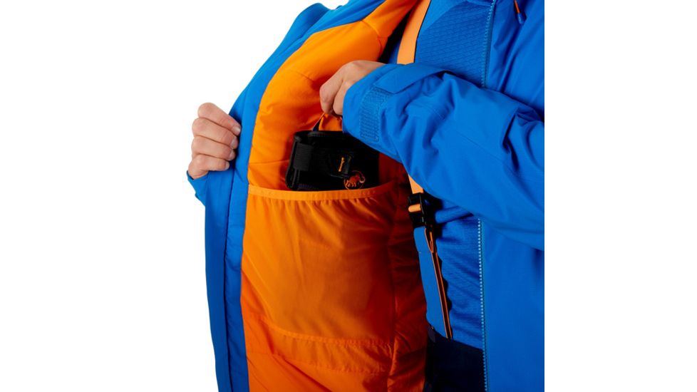 Mammut Nordwand Thermo Hooded Hardshell Jacket - Mens , Ice, M, 1010-24750-5072-114