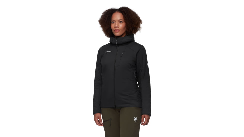 Mammut Rime IN Flex Hooded Jacket - Womens, Black, L, 1013-02141-0001-115